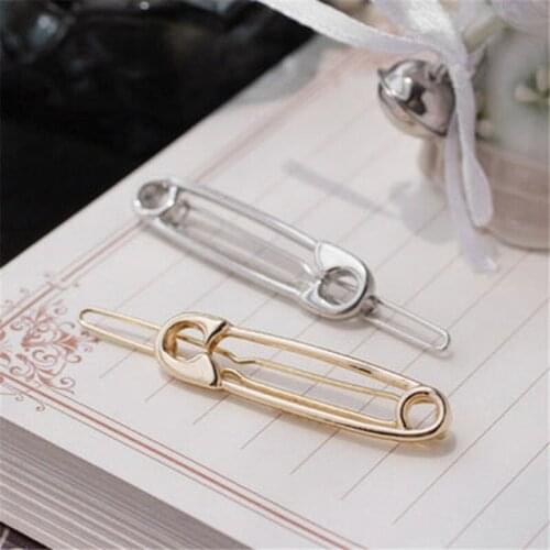 Hot Sale Metal Pin Hair Clip Fashion Headband Pin Personality Hairpins Beauty Hairpin Clip Styling Accessories Hair Clamp Snap