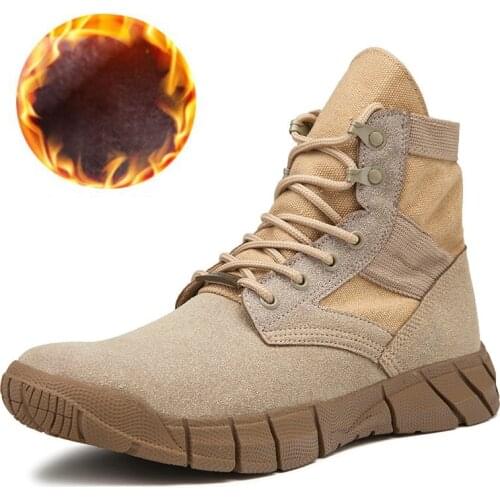 New Winter Warm Plush Men Boots High Quality Cow Suede Men Chelsea Boots Non-slip Snow Boots Handmade Ankle Boots Big Size 47