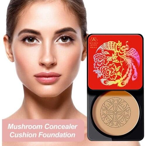 Mushroomhead Air Cushion CC Cream Flawless Foundation Waterproof Makeup High Coverage Liquid For Dry Skin Long Lasting Base