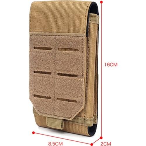 Nylon 1000D Molle Pouch Waterproof Pouch Outdoor Accessory Bag Tactical Utility Bag For Hunting Hiking Riding Camping