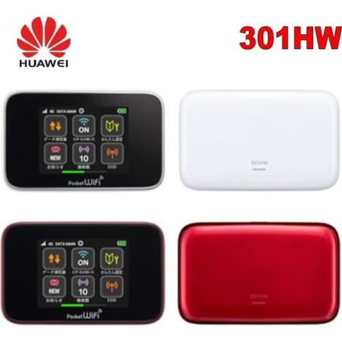 Unlocked Huawei 301hw 4G pocket wifi 4g LTE wireless router with SIM card slot