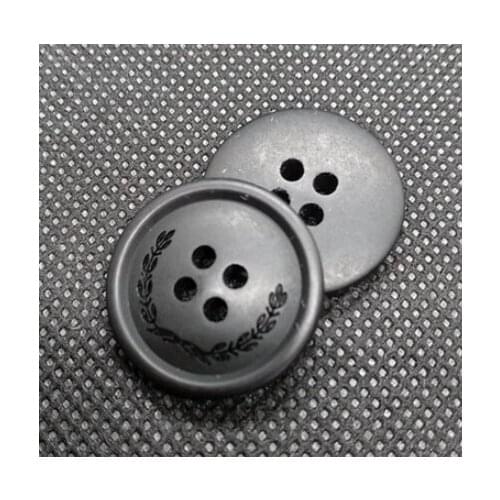 A4 Sewing Resin matte round 18mm buttons for men suit trousers black buttons for women woolen coat buttons