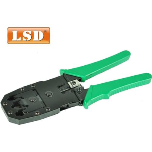 Rj11 rj45 crimper LS-315 RJ12 RJ11 CAT5/5e Lan Cable Crimping Plier for 8P8C 6P6C 4P4 Plugs