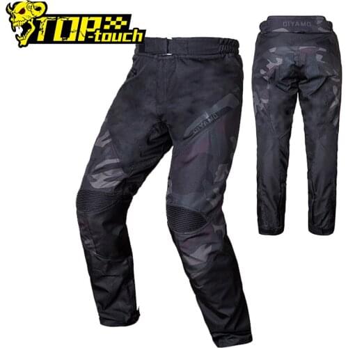 Men Motocross Pants Reflective Motorcycle Pants Waterproof Pantalon Moto Wearable Moto Protection With CE Certification Pants