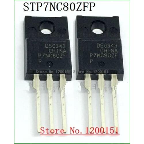 STP7NC80ZFP TO220F
