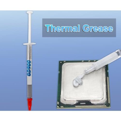 3Pcs GD900 Thermal Paste Effective Low Consistency Compound CPU 4.8WM-K Cooling Grease for Motherboard Accessories