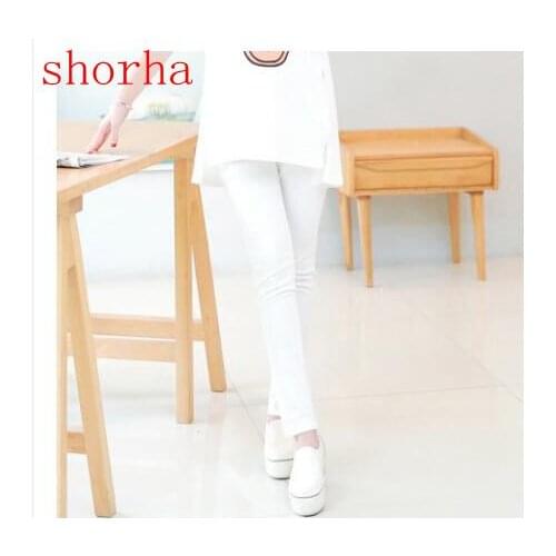 Spring and summer Skinny Maternity Legging in Elastic Cotton Adjustable Waist Pencil Pregnancy Pants Clothes for Pregnant Women