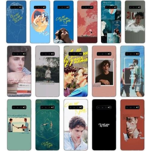 054FG Call Me by Your Name Soft Silicone Tpu Cover Case for Samsung Galaxy A01 A10 M11 M21 S10 S20 J1 2016 Plus case