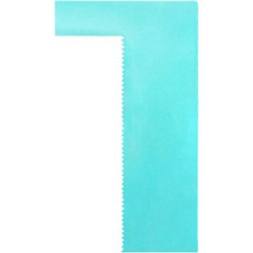 1PC Edge Smoother Kitchen Cake Pastry Mold Baking Decorating Tools Free Shipping Scraper Mousse Cream Spatula Cake Fondant