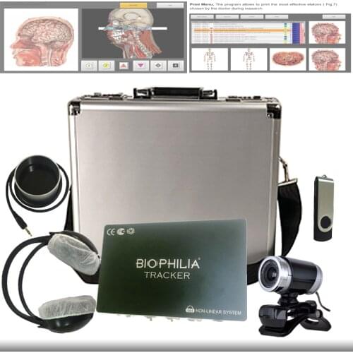 4D full body scanning with spectrum therapy biophilia tracker 3 nls machine