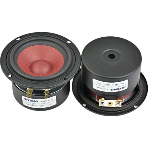 AIYIMA 2PC 3Inch 20W Full Range Mini Audio Speaker 4Ohm/ 8Ohm HiFi Loudspeaker For TV Computer Desktop Bluetooth Audio DIY