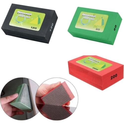 Diamond Hand Polishing Pad Sanding Grinding For Glass Stone Marble