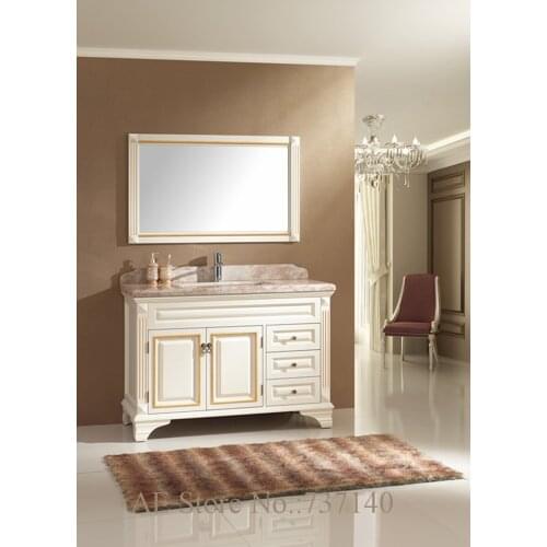 White furniture solid wood and marble furniture bathroom furniture bathroom cabinet furniture buying agent wholesale price