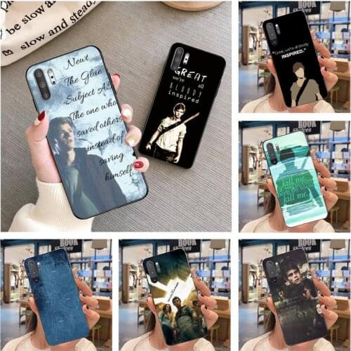 Newt Quotes The Maze Runner Phone Case For Samsung Galaxy Note20 ultra 7 8 9 10 Plus lite Samsung M21 M31S M30S M51