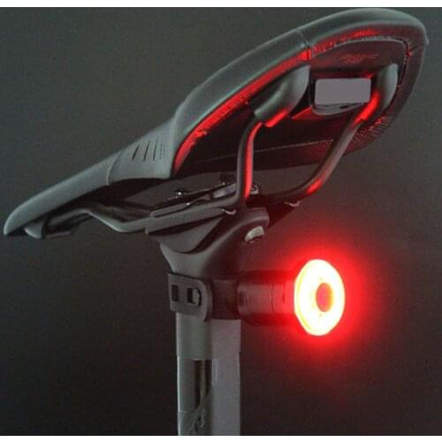 Smart Sensor Chip Intelligent Light MTB Road SOS Cycling Light 5 Modes Taillight USB Charge 400mAh Battery Bicycle Taillight