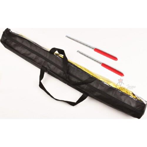 Belly dance wings Aluminium Sticks Size: 95cm (length) x 0.6cm (diameter) vlinder vleugels alas isis wings bag