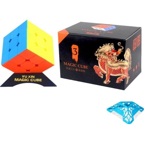 Original YuXin Magic Cube Black Kylin 3x3 Speed Cube 5.5cm Educational Toys for Child 3x3x3 Magico Cubo
