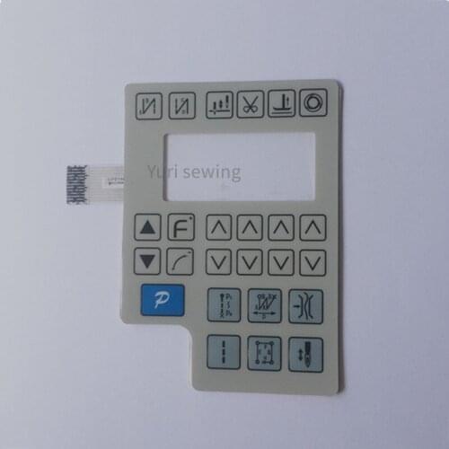 Powemax control box board membrane operation panel sheet sticker paper auto computer industrial sewing machine part