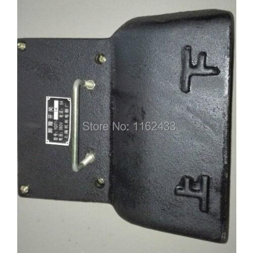 YDT1-14 iron case double pedal foot switch silver contact treadle pedal switch