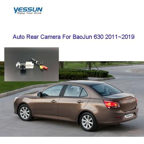 Yessun License plate camera For BaoJun 630 2011~2019 Car Rear View camera Parking Assistance