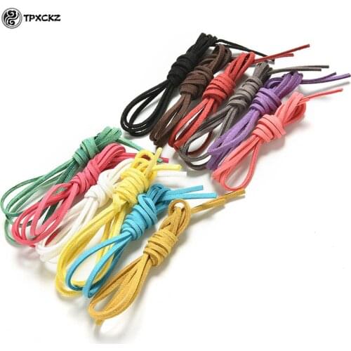 1 M 3mm DIY Rope Thread Jewelry Making Flat Faux Suede Korean Velvet Leather Cord Decorative Handicrafts Accessories