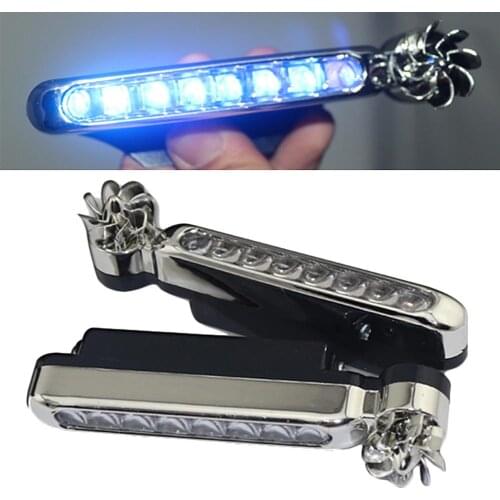 2Pcs RGB Auxiliary light Universal Winds Power LED Driving Fog Decor Lamp DRL Daytime Running Light