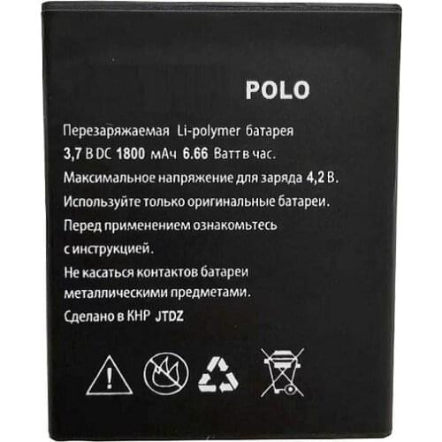 2019 New High Quality Battery For EXPLAY POLO Battery 3.7V 1800mAh Mobile Phone Replacement Batteries Li-Polymer Recharge
