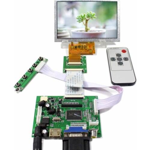 5inch VS050T-002A AT050TN43 800x480 LCD Screen+H DMI VGA 2AV LCD Controller Board VS-TY2662-V1