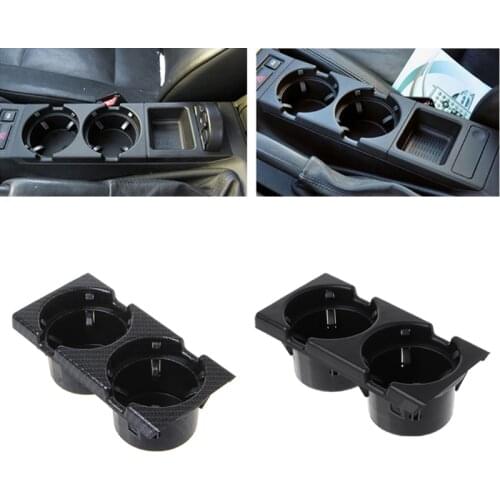 Free delivery Front Center Console Drink Bottle Cup Holders Containers For BMW E46 3Series