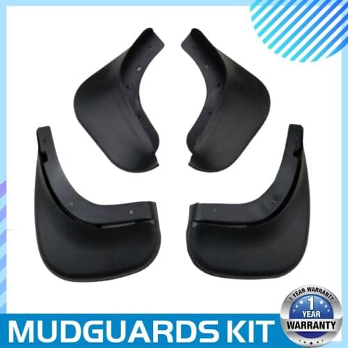 4pcs Mud Flaps for Volkswagen Touran (1T) MPV Golf Touran 2003-2015 Splash Mudguards Wheel Fender Front Rear Car Body Kit