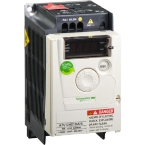 Frequency converter ATV12H018M2X ATV12 0.18KW 240V 1PH 0.2 5HP RADIATEUR T