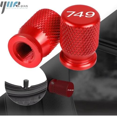 For DUCATI 749 749S 749R S R 749/R/S 2009-2019 2020 2021 Motorcycle CNC Accessorie Wheel Tire Valve Stem Caps Airtight Covers