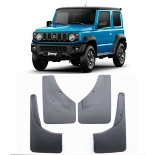 Fivefinger 4x Car Front Rear Mudguards For Suzuki Jimny 2019 2020 2021 Jimny Mudflaps Splash Guards Fenders Mud Flap Accessories