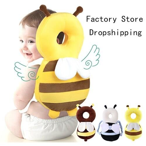 Baby Cartoon Infant Anti-fall Baby Head Protection Pillow Soft Care Cotton Toddler Children Protective Cushion Dropshipping