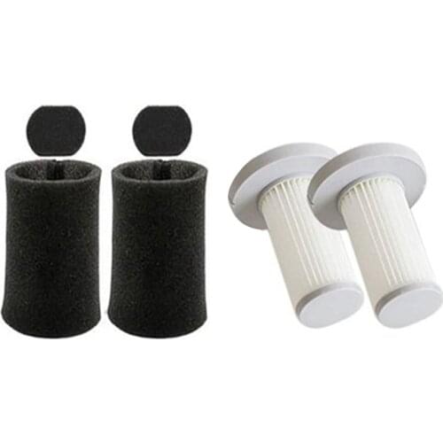 Hot TOD-Handheld Vacuum Cleaner Hepa Filter Sponge Filter Kit for Xiaomi Deerma DX700 Vacuum Spare Parts Accessories-2 Set