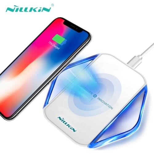 NILLKIN Wireless Charger Qi Smart Quick Charge Fast Charger Speed up 40% for Samsung galaxy S9/S9Plus/S8/S8Plus/Note 8