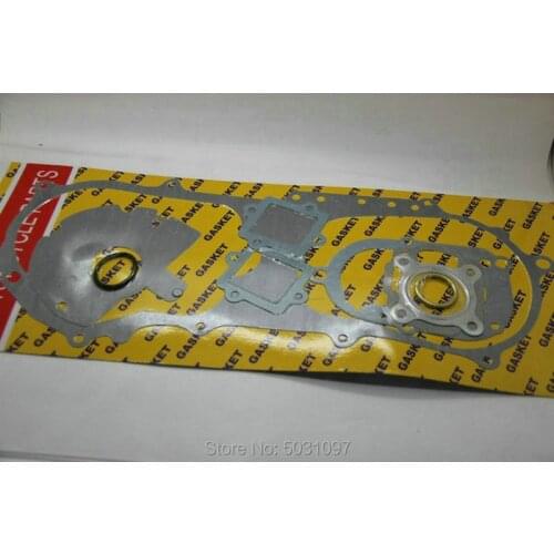 Free shipping motorcycle full engine gasket For Yamaha jog90 90cc scooter including engine cylinder gasket and exhaust seal