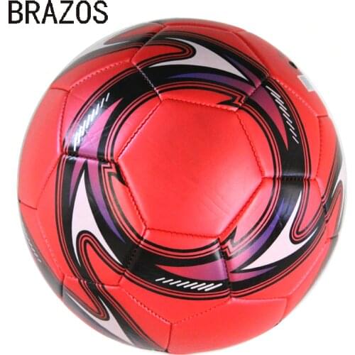 Professional Leather Soccer Ball Size 5 Official Soccer Training Football Ball Competition Outdoor Foot Game Futebol Voetbal