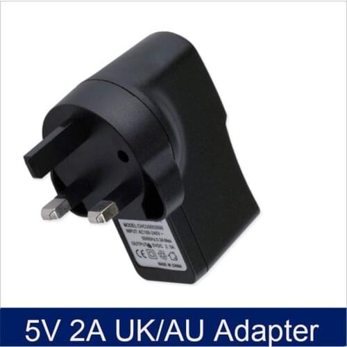 5V 2A Universal USB Fast Speed Charger Black Power Adapter UK Plug for Samsung HUAWEI Xiaomi Travel Home Wall Phone Charger UK