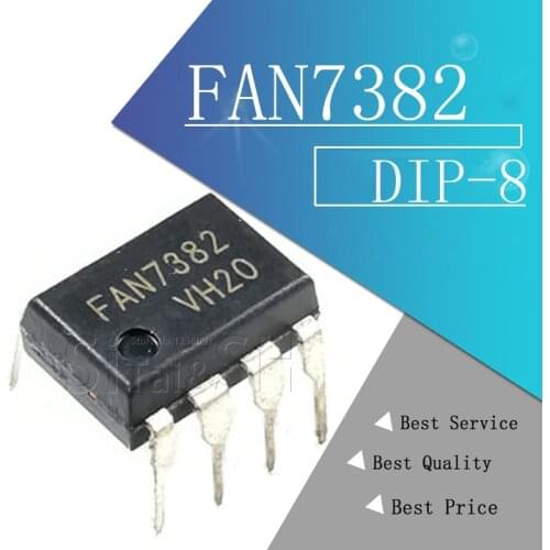 5pcs/lot FAN7382 Gate Driver For MOSFET IGBT, 600V High Side