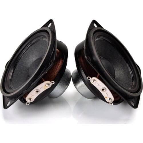 2Pcs2Inch DualMagnetic16 Core Full Range Speaker 8ohm10W HIFI Horn Speakers DIY Home Theater Portable Mini Music Loudspeaker