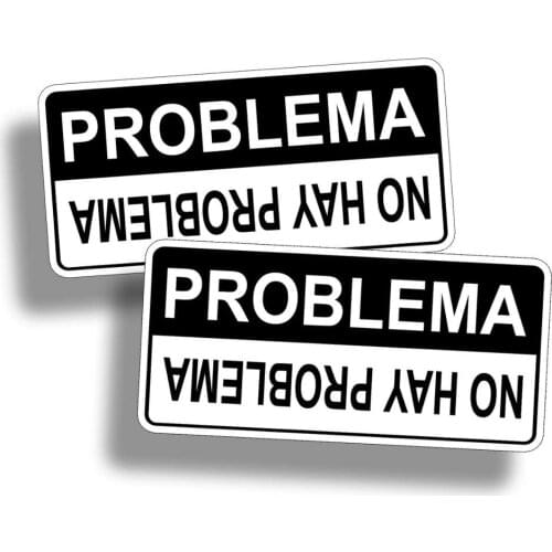 Black and white motorcycle decal warning sticker suitcase computer car decorative sticker