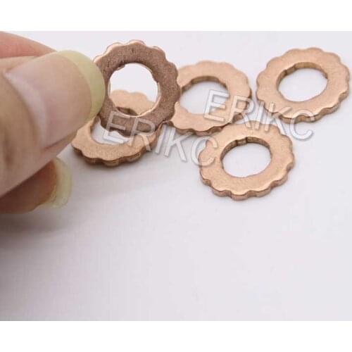 ERIKC 10 Pieces/ Lot Top Quality INJECTOR COPPER WASHER SEAL For F00RJ02175