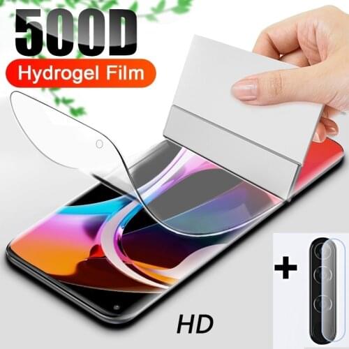 Curved Hydrogel Film For Samsung Galaxy A51 A71 A50 A70 Screen Protector Note 20 10 S8 Plus S10 Lite S10E S20 Ultra FE Not-Glass