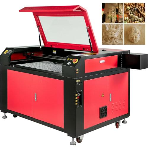 100W CO2 LASER ENGRAVERING MACHINE 900X600MM USB CE AND FDA CERTIFICATE