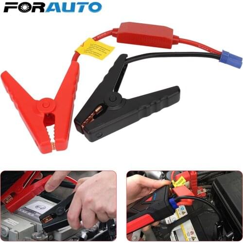 With EC5 Plug Connector 12V For Car Trucks Emergency Battery Jump Cable Clamps Jump Starter Alligator Clip Starting Device