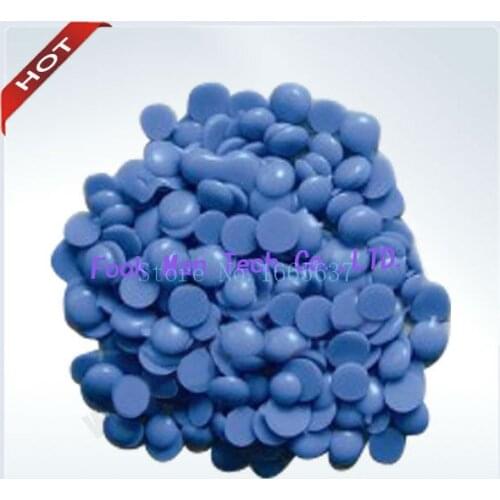 Blue color injection wax beads for jewelry wax
