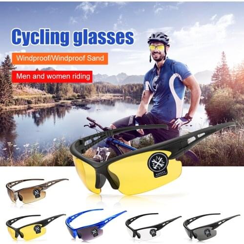 Cycling Ski Eyeglasses PC Outdoor Sport Sunglasses Goggles Mountain Bike Glasses Mens Women Cycling Eyewear