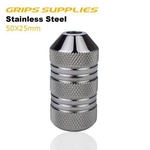 Hight quality 304 stainless steel tattoo machine grip free shipping