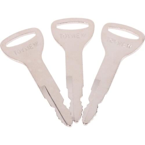 3Pcs New Style replaces part Equipment Forklift Ignition Keys # A62597